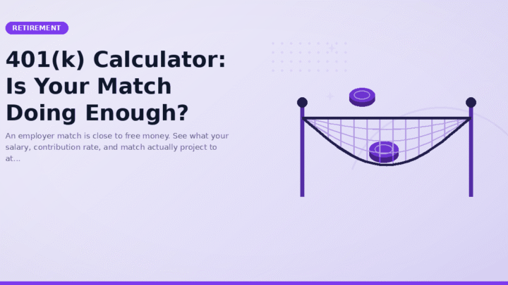 401(k) Calculator: Is Your Match Doing Enough?