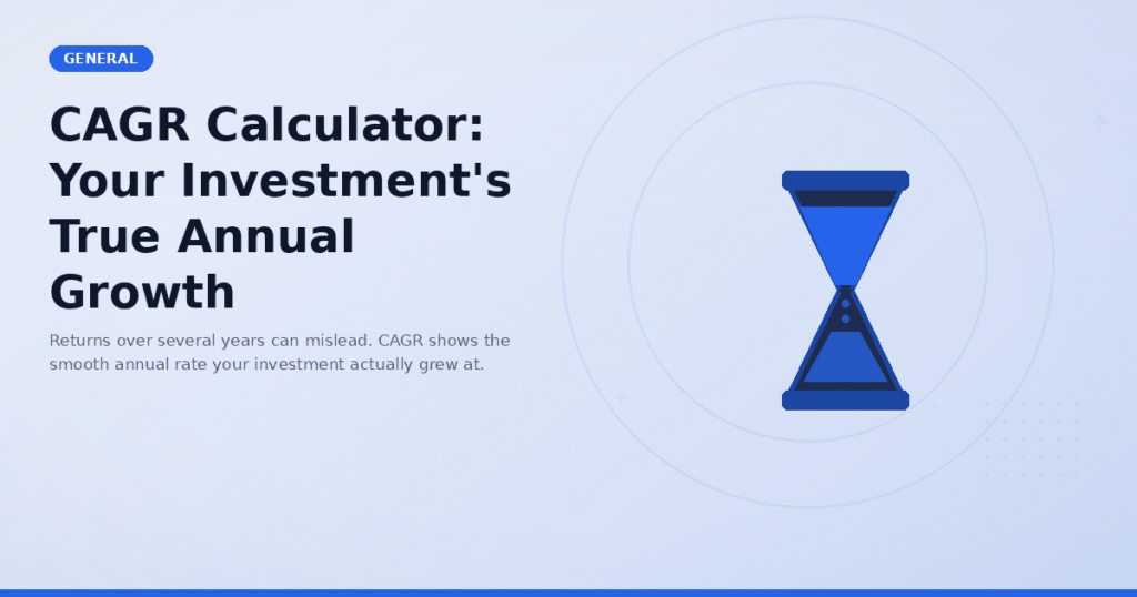 CAGR Calculator: Your Investment's True Annual Growth