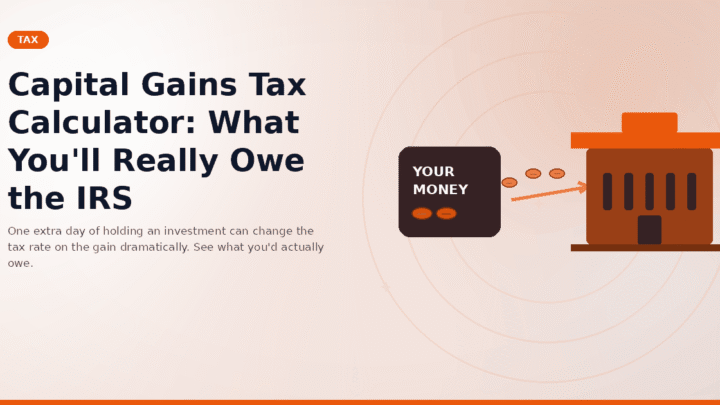Capital Gains Tax Calculator: What You'll Really Owe the IRS