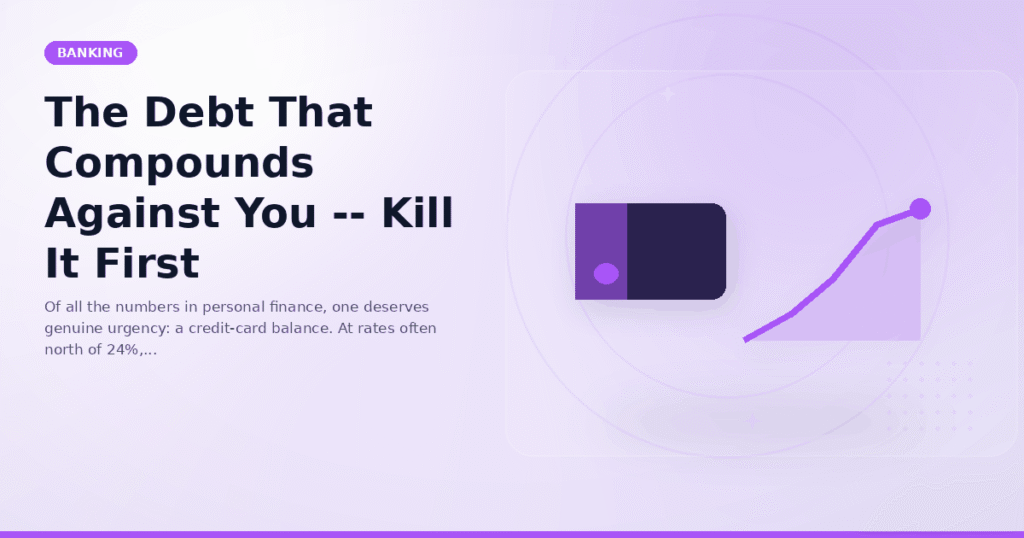 The Debt That Compounds Against You -- Kill It First