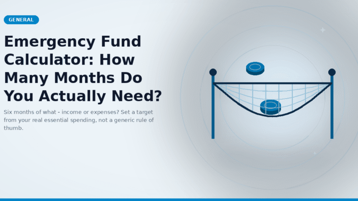 Emergency Fund Calculator: How Many Months Do You Actually Need?