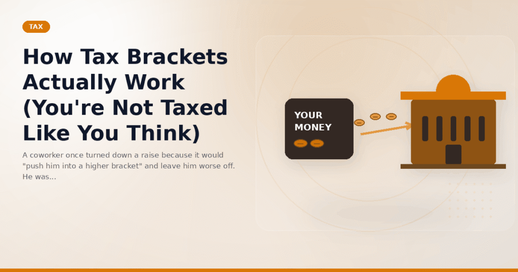 How Tax Brackets Actually Work (You're Not Taxed Like You Think)