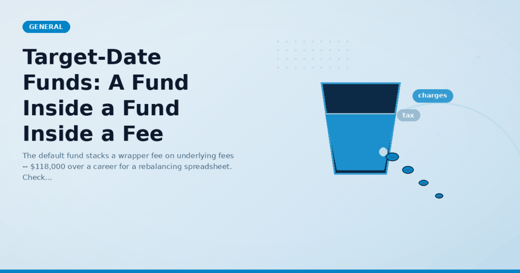 Target-Date Funds: A Fund Inside a Fund Inside a Fee