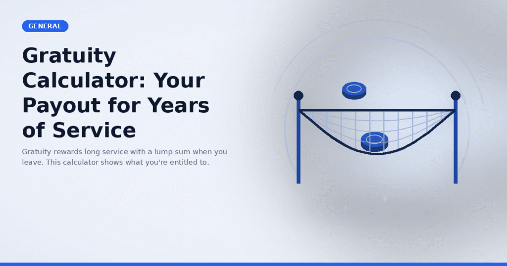 Gratuity Calculator: Your Payout for Years of Service