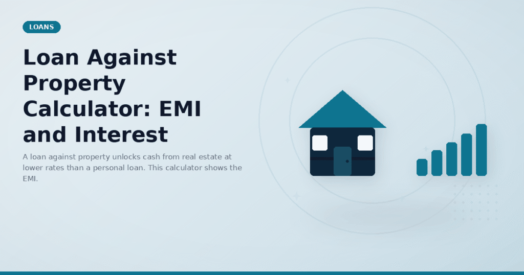 Loan Against Property Calculator: EMI and Interest