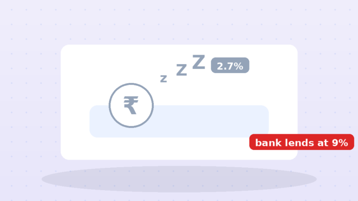 Your Money Sleeps at 2.7% While the Bank Rents It Out at 9%