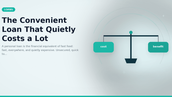 The Convenient Loan That Quietly Costs a Lot