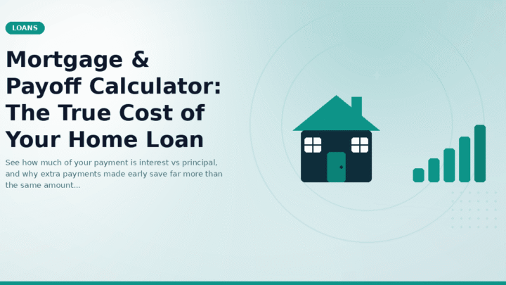 Mortgage & Payoff Calculator: The True Cost of Your Home Loan
