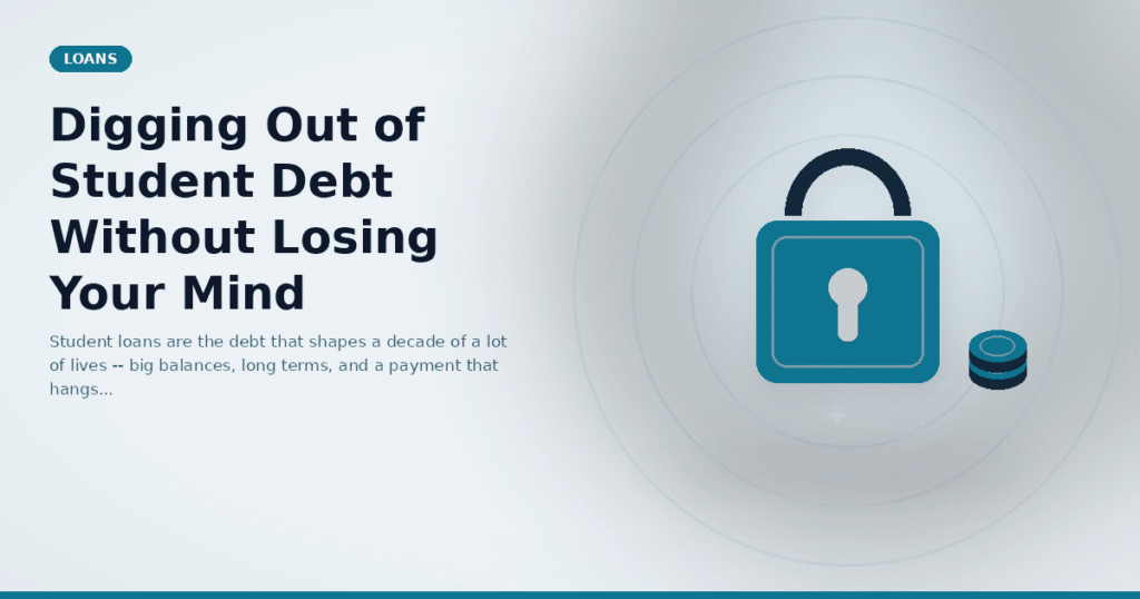 Digging Out of Student Debt Without Losing Your Mind